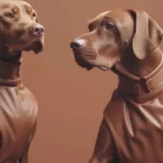 Pasta o psie na wystawie w galerii