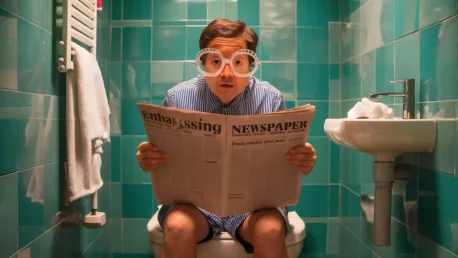 Pasta o profesorze na uczelni w kabinie